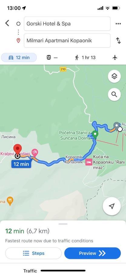 Apartman Pahuljica Копаоник Екстер'єр фото